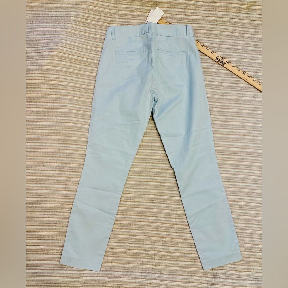 J Crew Frankie Pants Stretch Baby Blue - Brand New - Size 2, Style #08621 - Picture 9 of 9